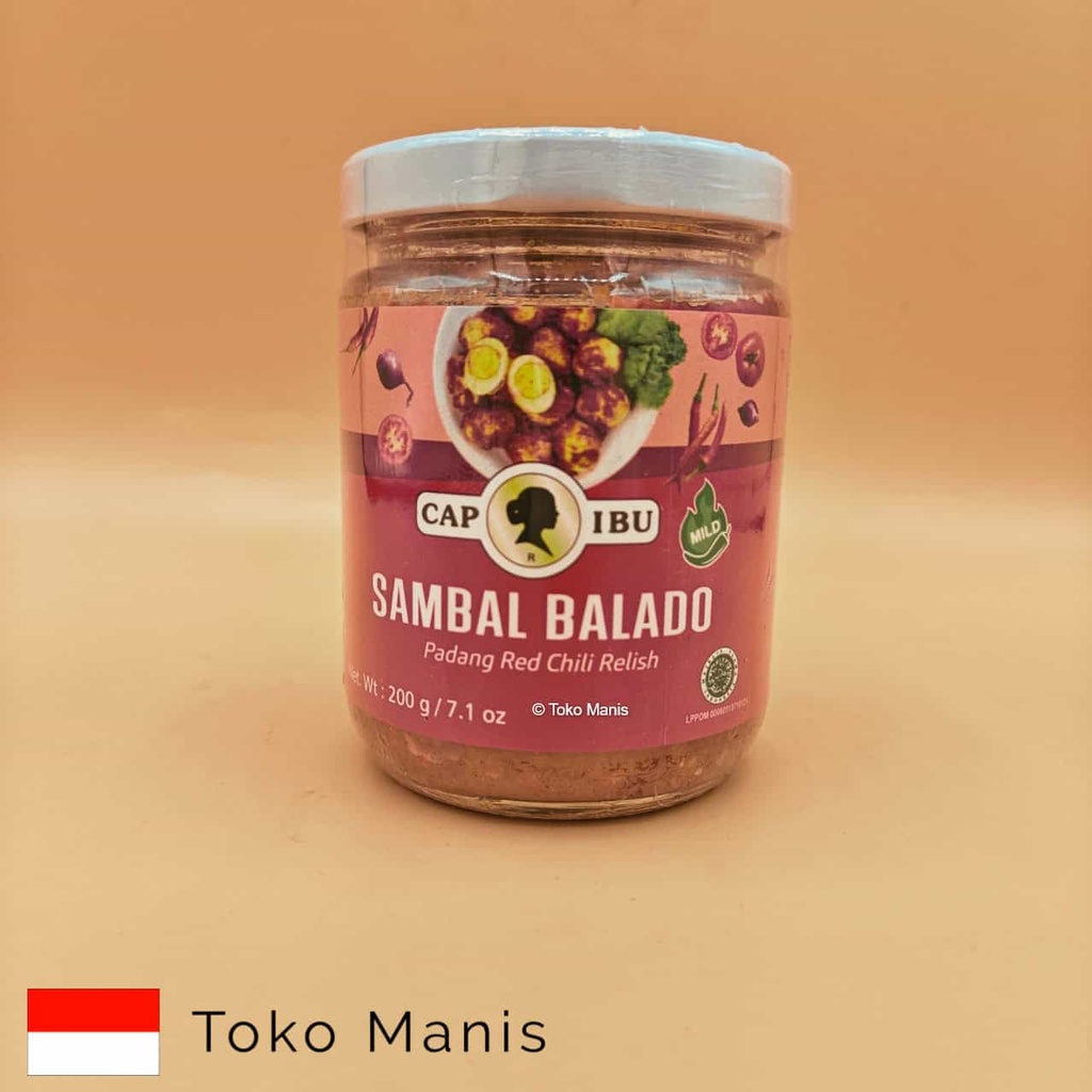 [TM01013] CAP IBU Sambal Balado Mild (200 g)