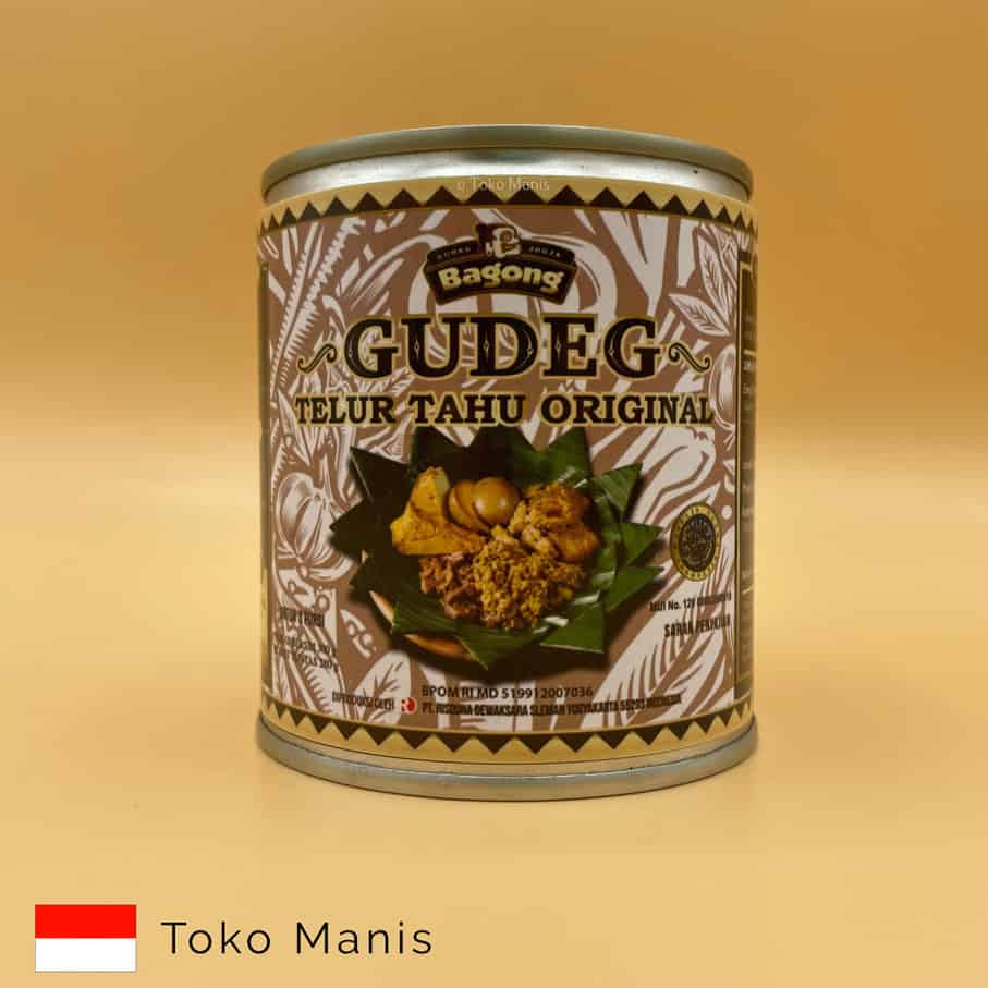 [TM01036] BAGONG Gudeg Telur Tahu Original (300 g)