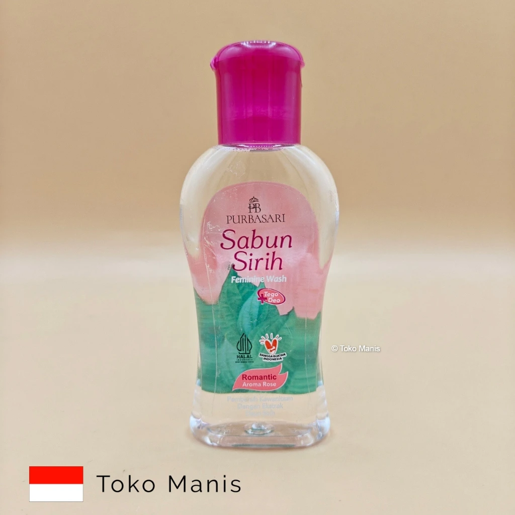 [TM01042] PURBASARI Sabun Sirih Romantik Aroma Rose - Feminine Wash (60 ml)