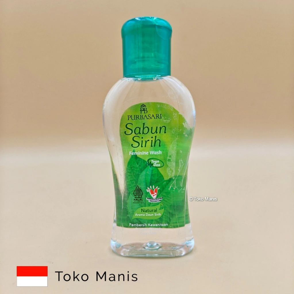 PURBASARI Sabun Sirih Natural Aroma Daun Sirih - Feminine Wash (60 ml)