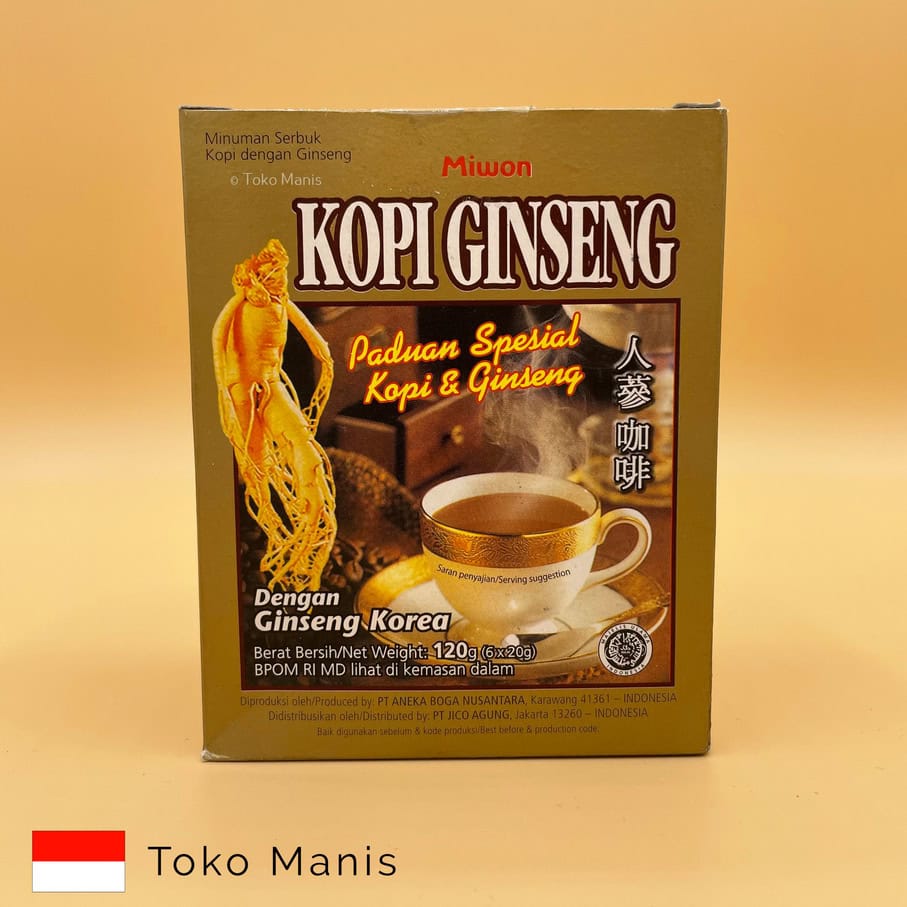 [TM01141] MIWON Kopi Ginseng (120 g)
