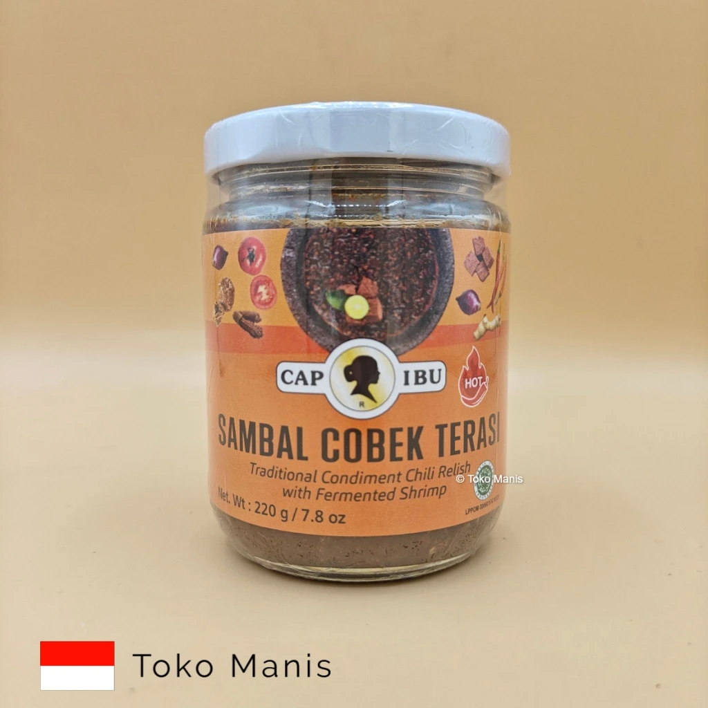 [TM01190] CAP IBU Cobek Terasi Hot (220 g)