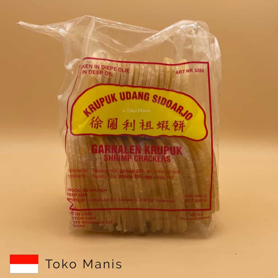 SIDOARJO Krupuk Udang (5cmx8cm) Mentah(500 g)
