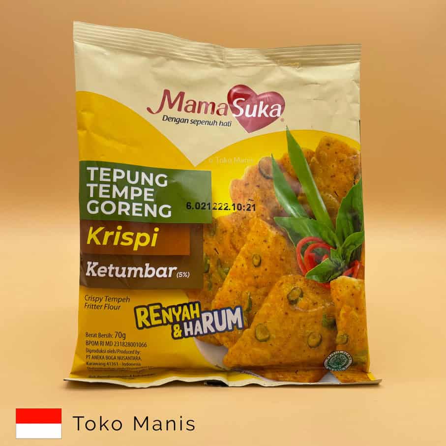 [TM01266] MAMASUKA Tepung Tempe Goreng (70 g)