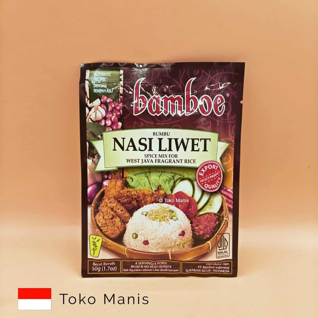 [TM01269] BAMBOE Nasi Liwet (50 g)