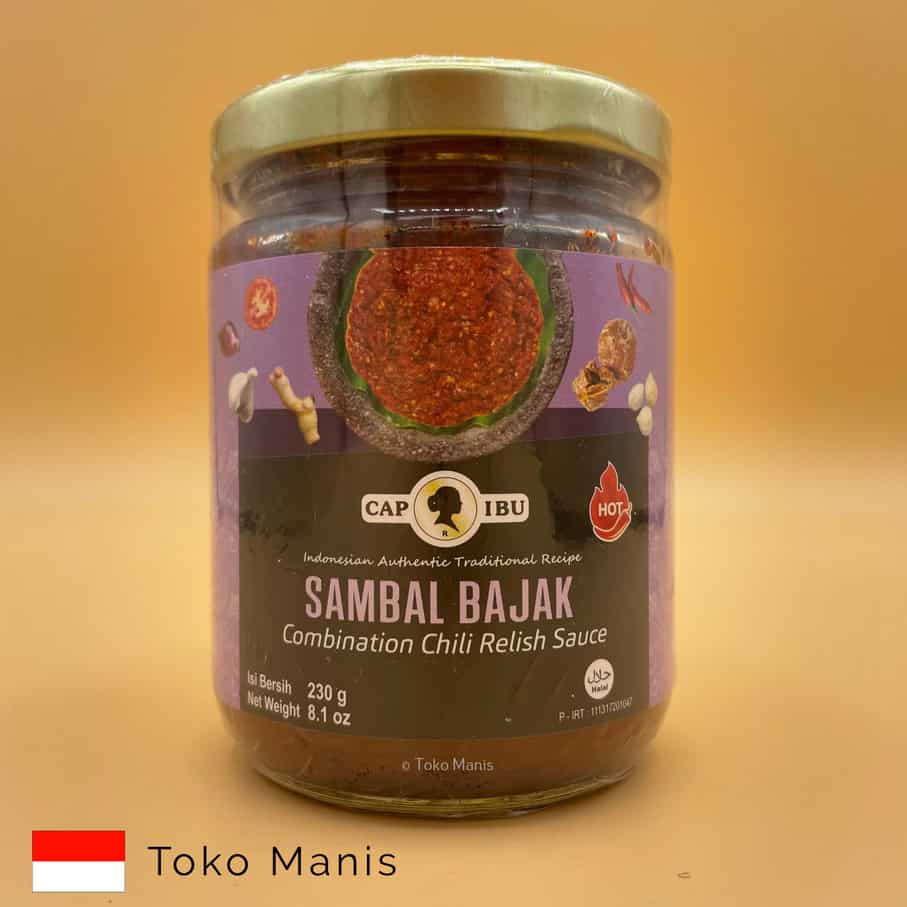 CAP IBU Sambal Bajak Hot (210 g)