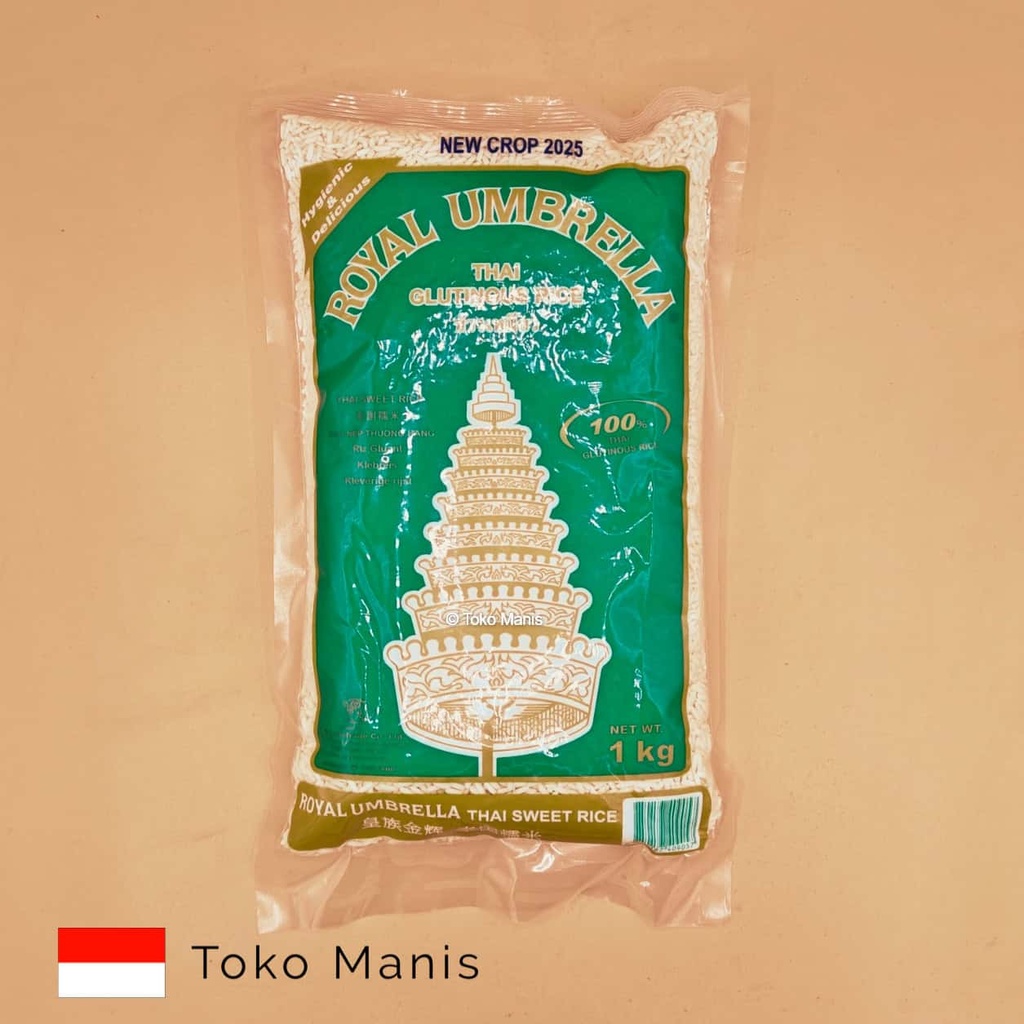 [TM01333] ROYAL UMBRELLA Beras Ketan (1 kg)