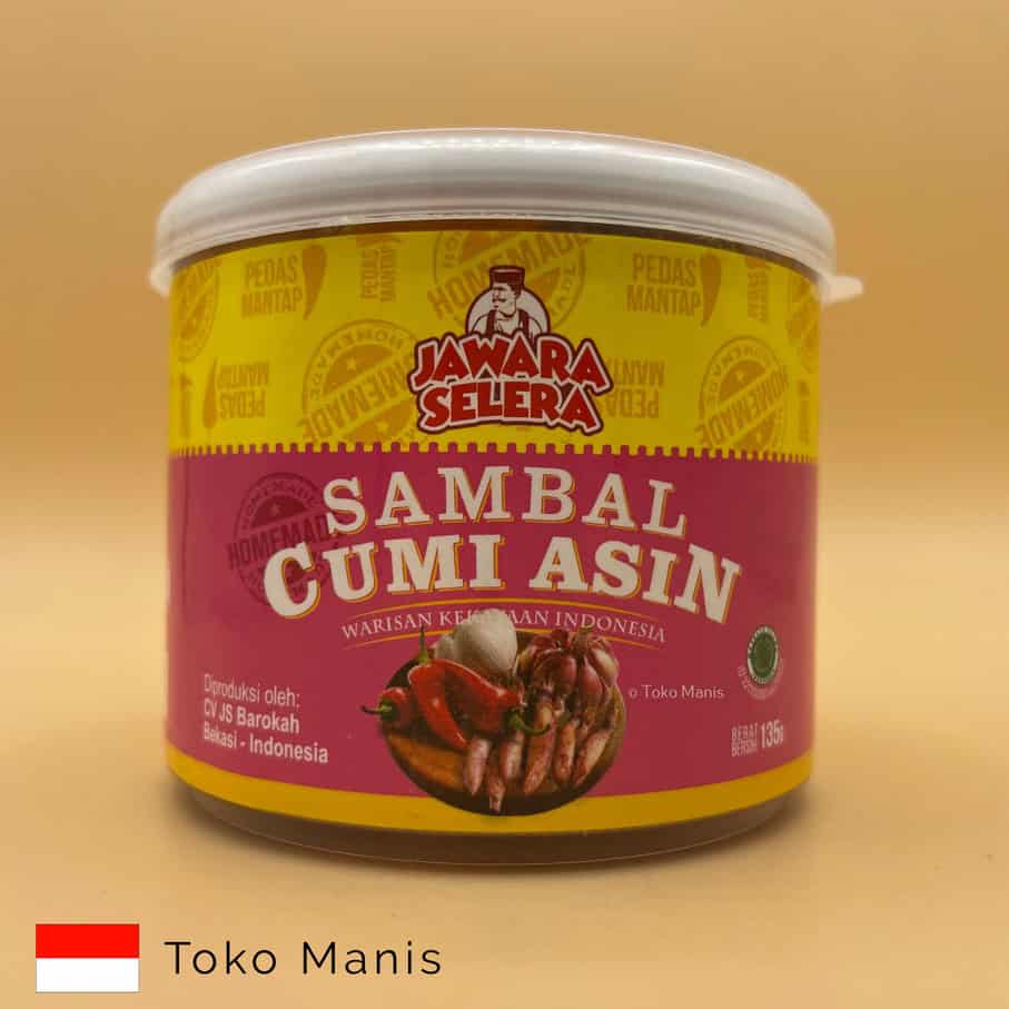 JAWARA SELERA Cumi Asin (135 g)
