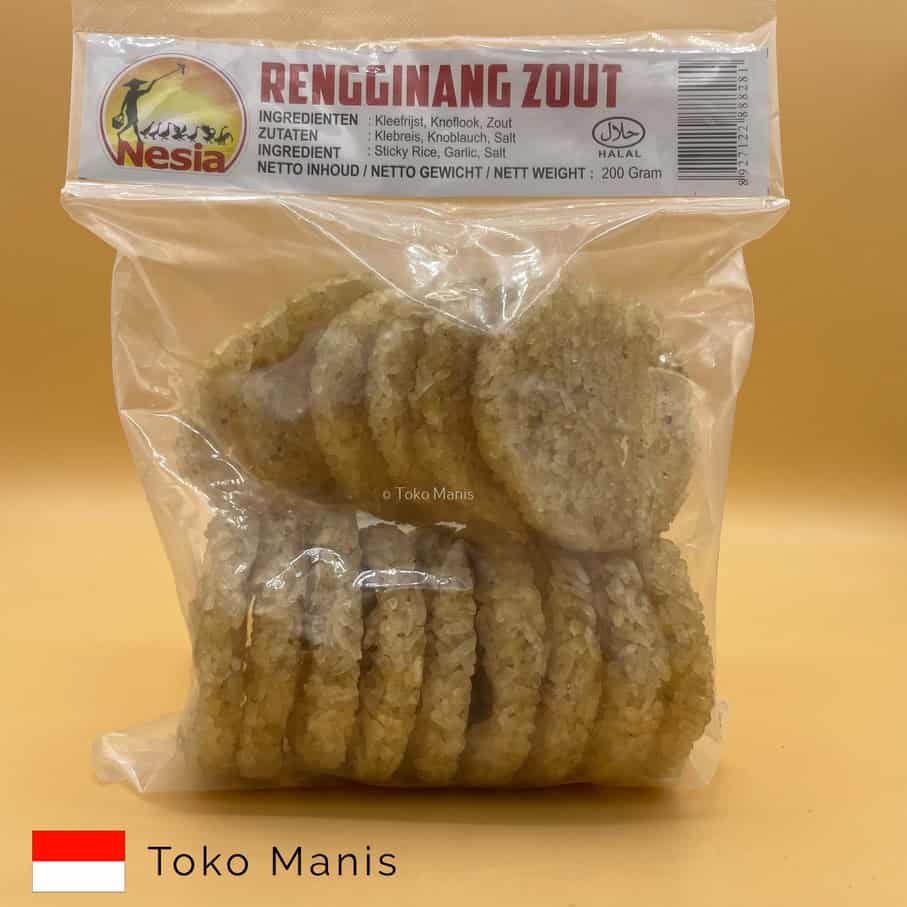 [TM01405] NESIA Rengginang Asin Mentah (200 g)
