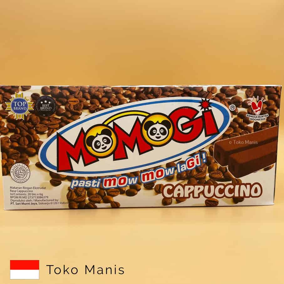 [TM01407] MOMOGI Jagung Rasa Cappuccino 20×5 g