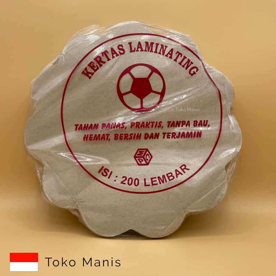 NESIA Kertas Nasi Bundar 200 sheet