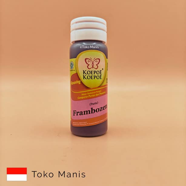[TM01451] KOEPOE KOEPOE Pasta Frambozen (25 ml)