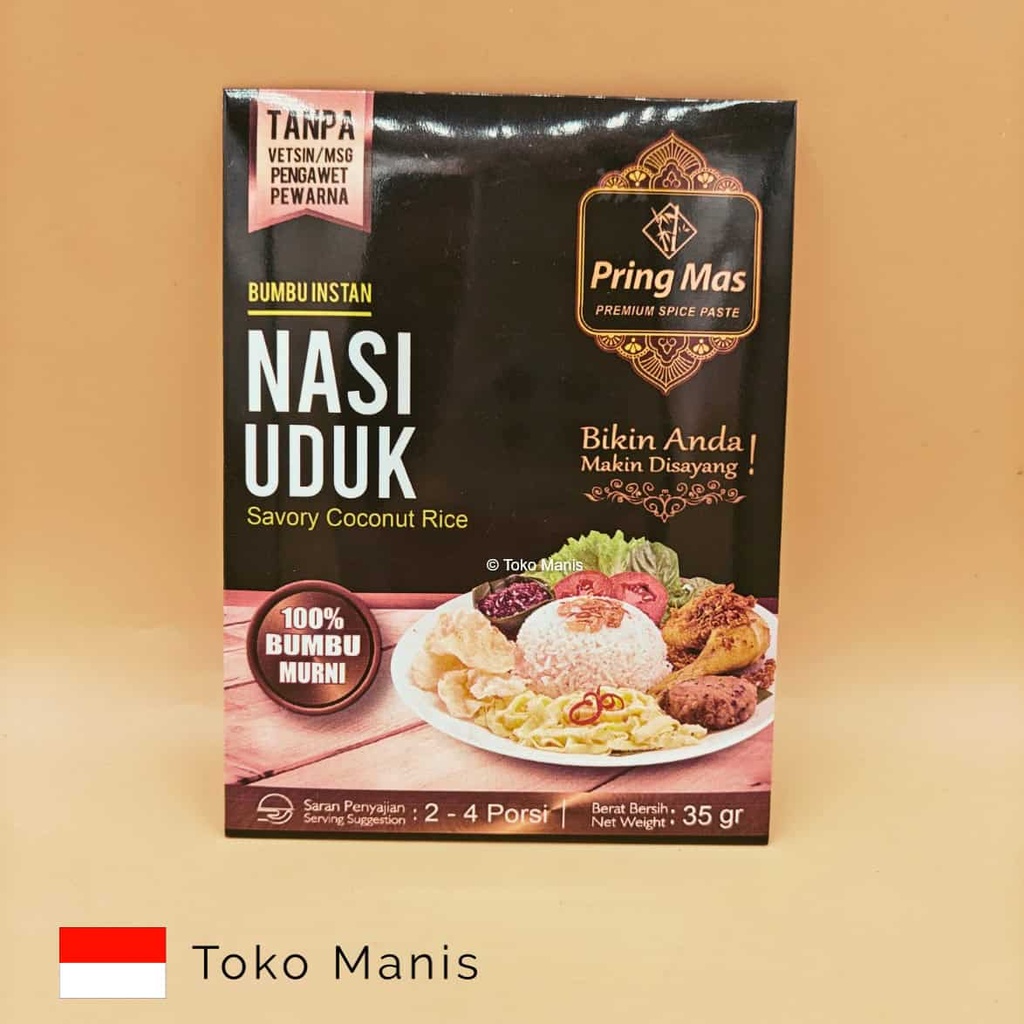 PRING MAS Nasi Uduk (35 g)