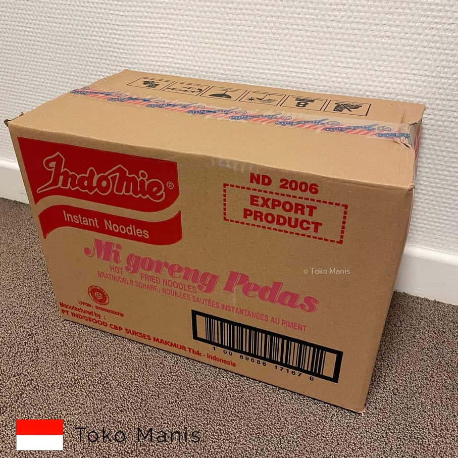 [TM01513] INDOMIE Pedas 40×80 g