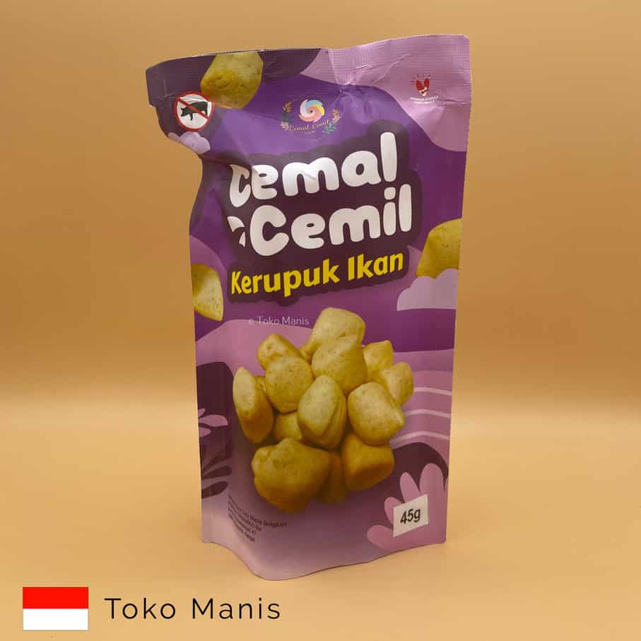 [TM01523] CEMAL CEMIL Kerupuk Ikan (45 g)