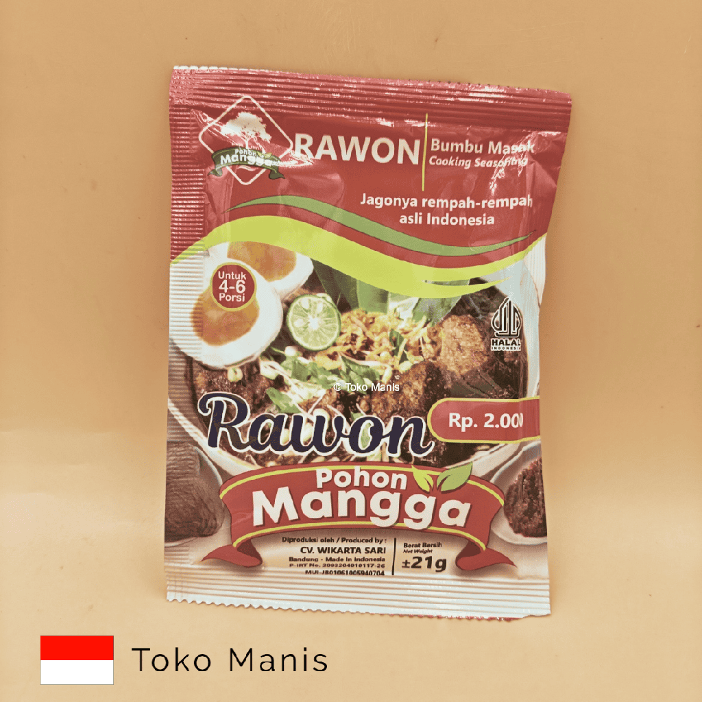 [TM00127] POHON MANGGA Rawon (21 g)