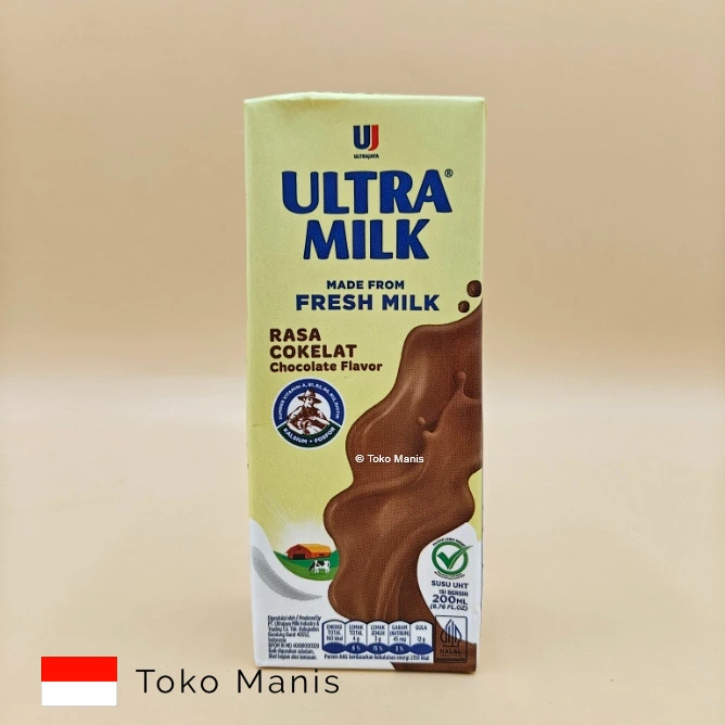 [TM01559] ULTRA JAYA Ultra Milk Cokelat (200 ml)