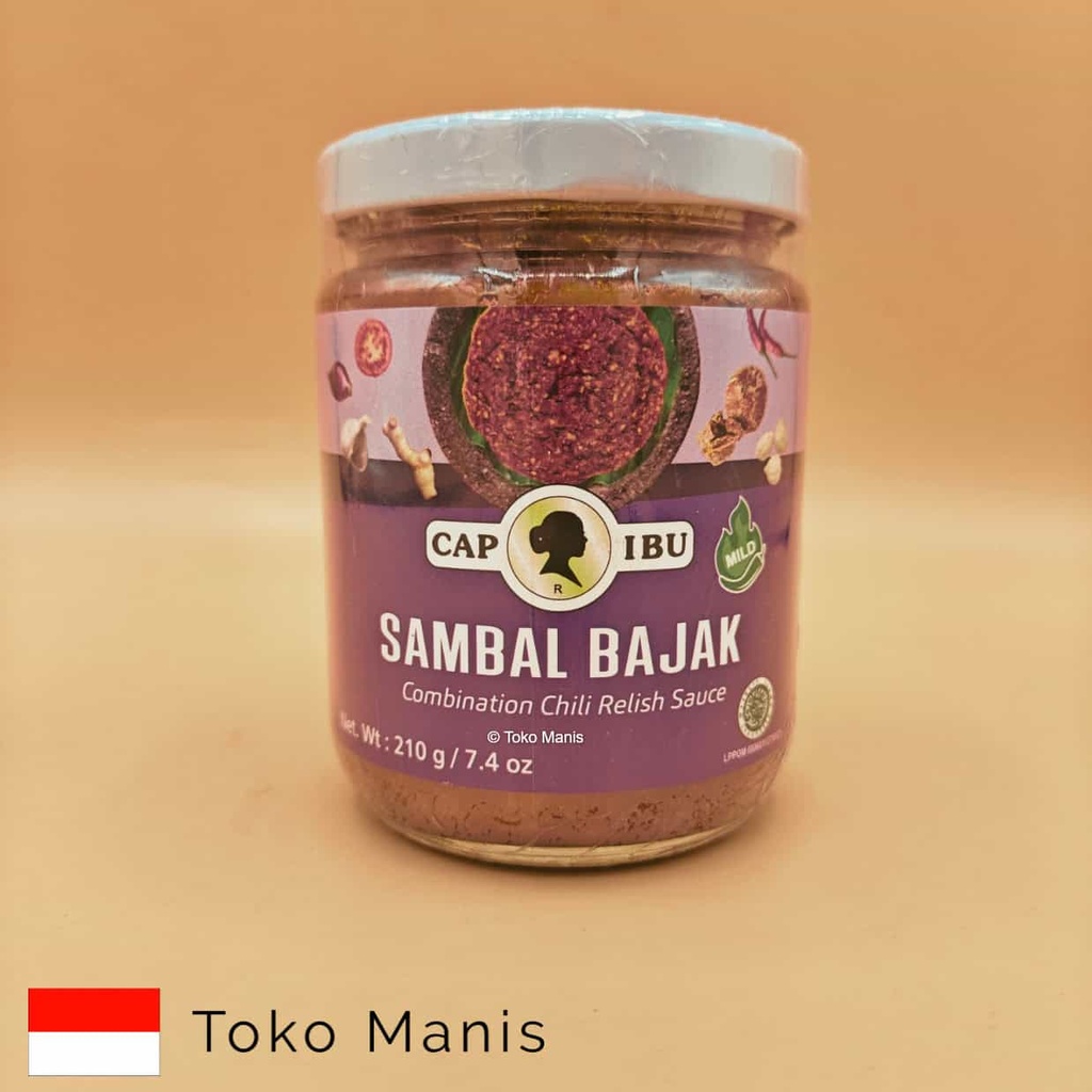 CAP IBU Sambal Bajak Mild (210 g)