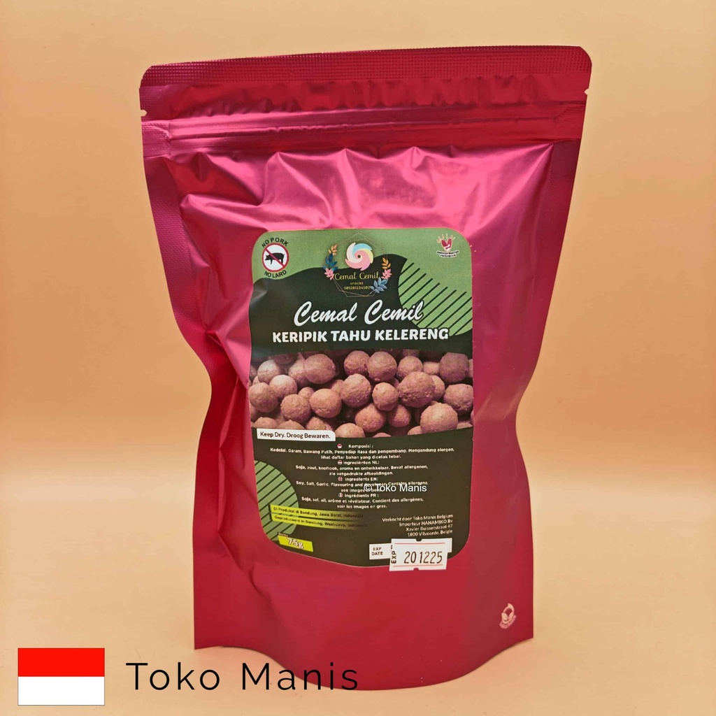 CEMAL CEMIL Keripik Tahu Kelereng (75 g)