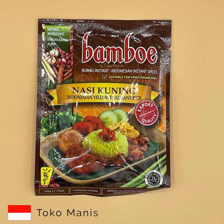 [TM00143] BAMBOE Nasi Kuning (50 g)