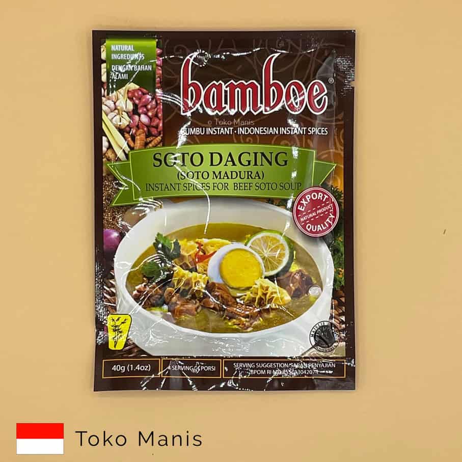 [TM00145] BAMBOE Soto Daging Madura (40 g)