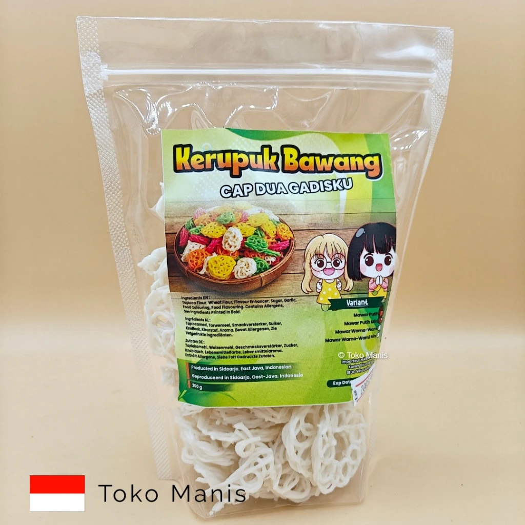 DUA GADISKU Krupuk Bawang Mawar Putih  (250 g)