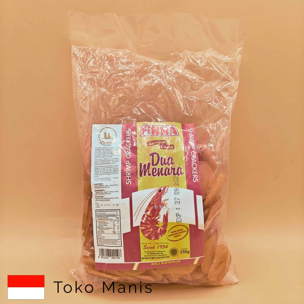 FINNA Dua Menara Krupuk Udang (250 g)