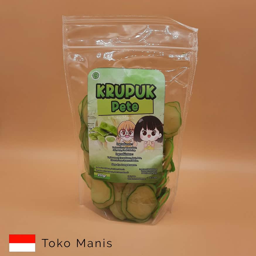 [TM01750] DUA GADISKU Krupuk Pete (200 g)