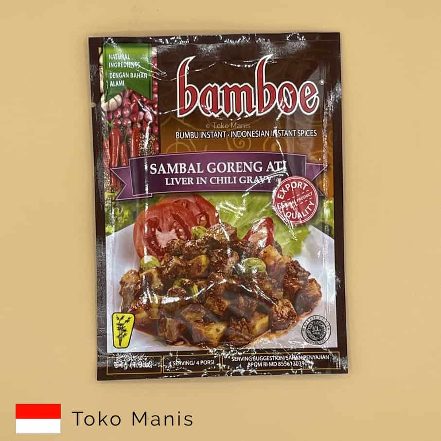 [TM00151] BAMBOE Sambal Goreng Ati (54 g)