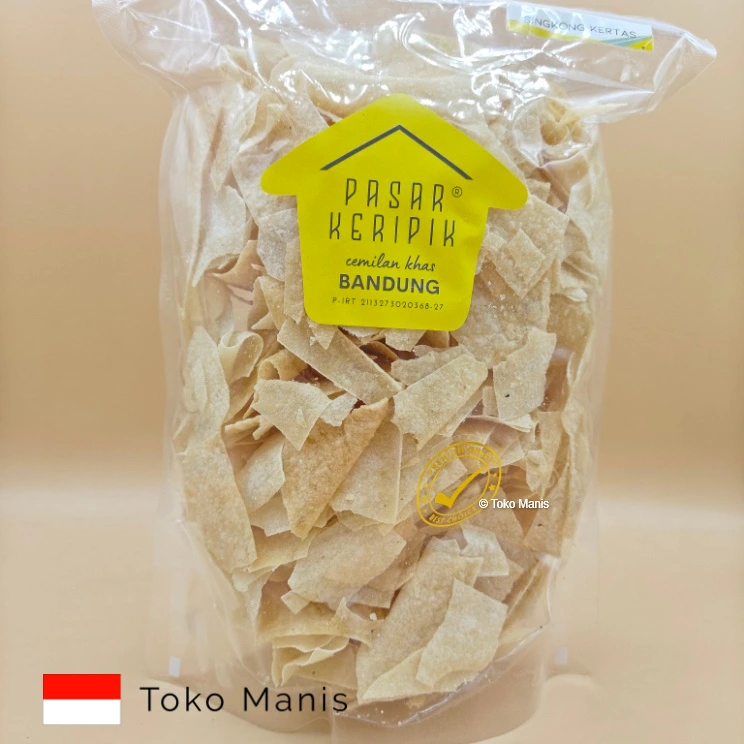 [TM01834] PASAR KERIPIK Singkong Kertas (225 g)