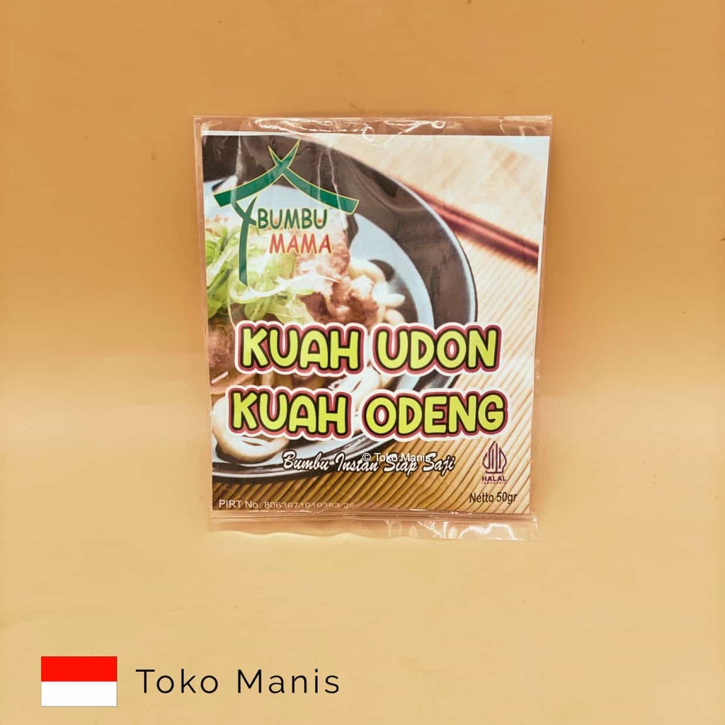 [TM01872] BUMBU MAMA Kuah Udon / Odeng (50 g)