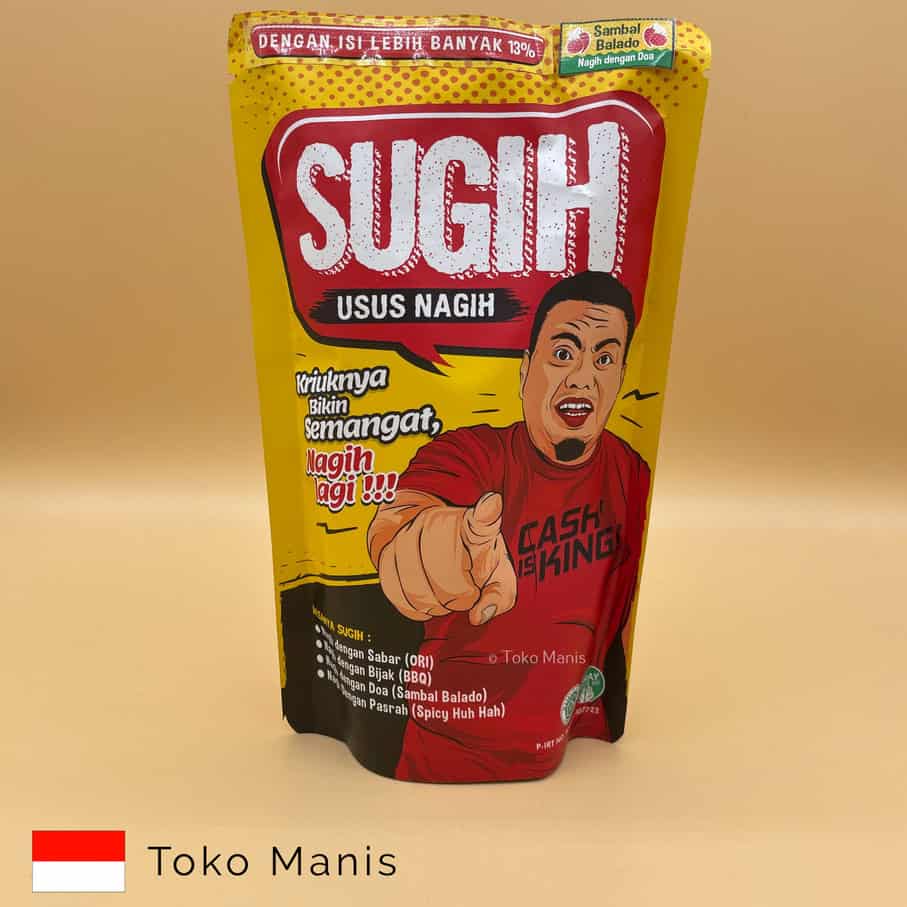 SUGIH Keripik Usus Sambal Balado (75 g)