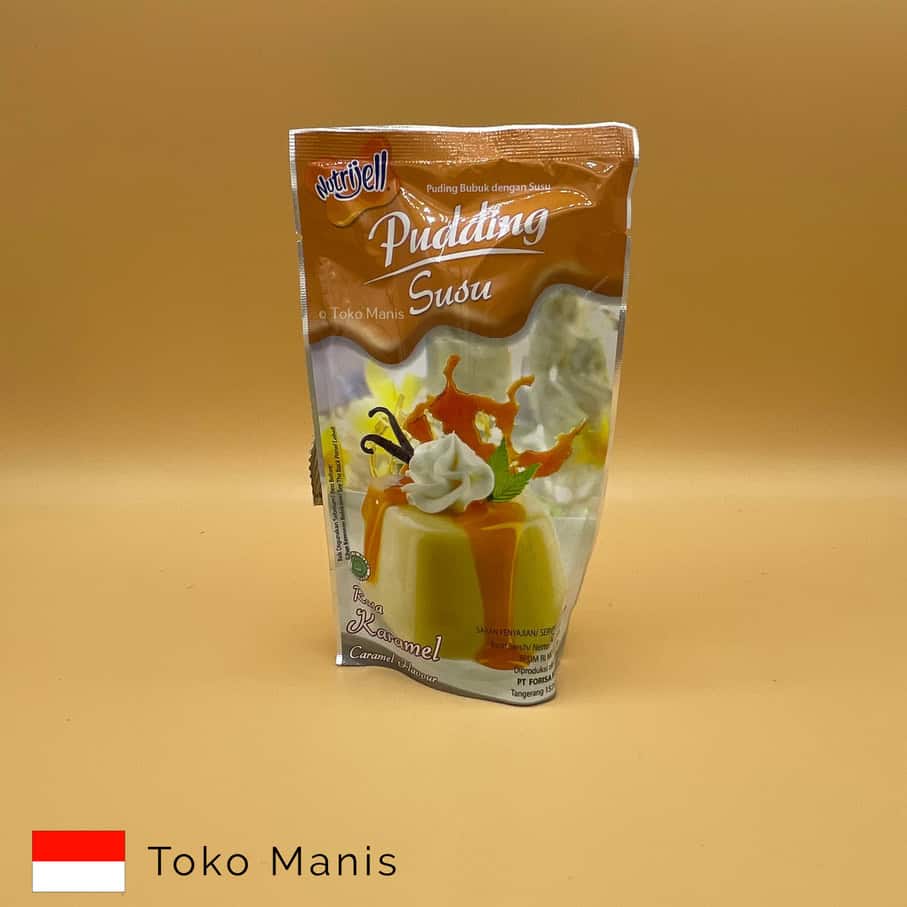 [TM01931] NUTRIJELL Puding Susu Karamel (142 g)