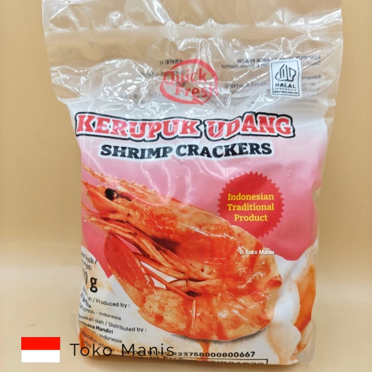 QUICK FRESH Kerupuk Udang Oval (500 g)