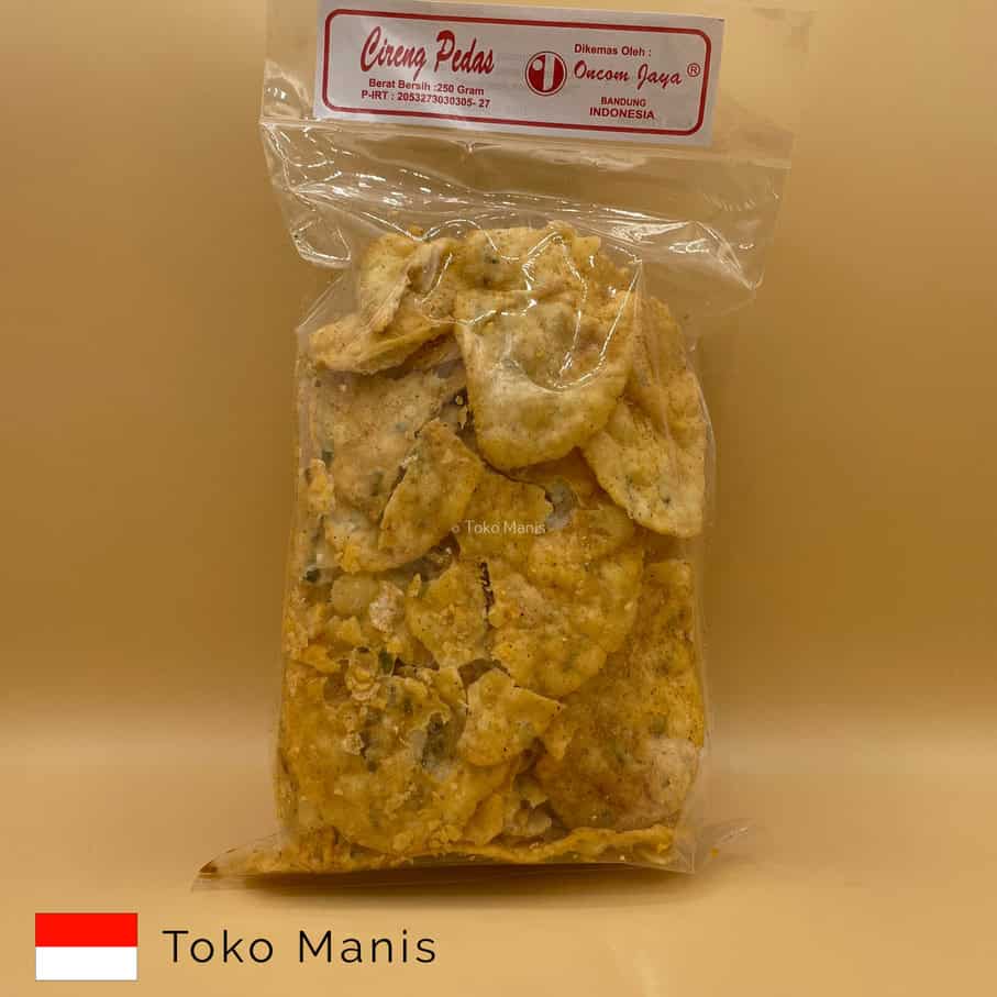 [TM01998] ONCOM JAYA Cireng Pedas (250 g)