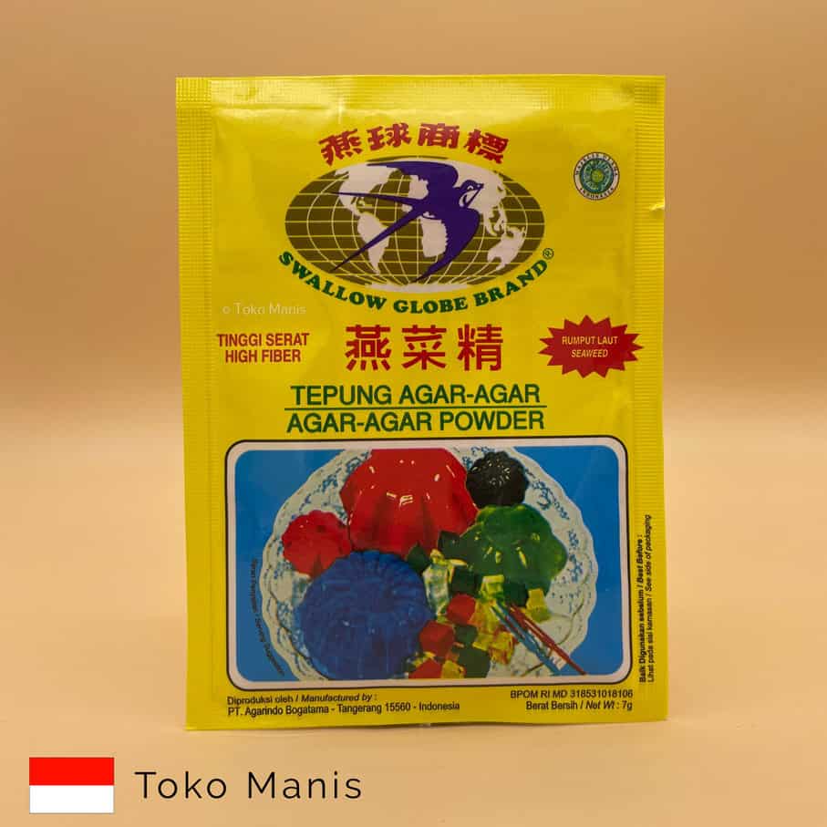 [TM00192] SWALLOW Agar-Agar Putih (7 g)