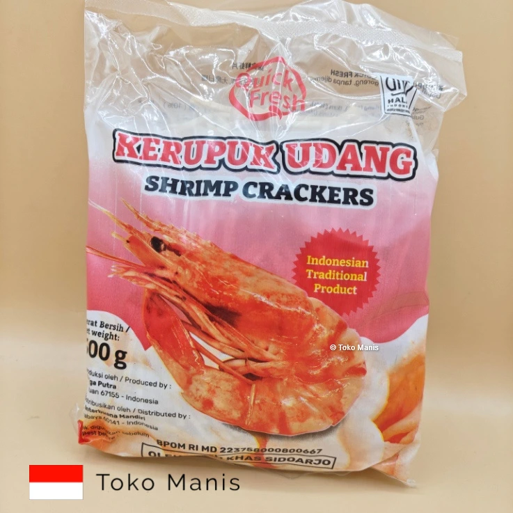 [TM00207] QUICK FRESH Kerupuk Udang Stik (500 g)