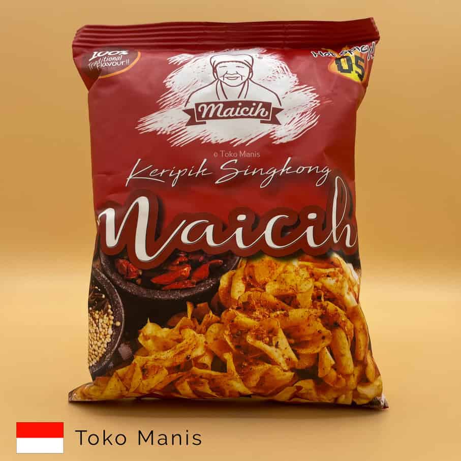 [TM00211] MAICIH Keripik Singkong Level 5 (100 g)