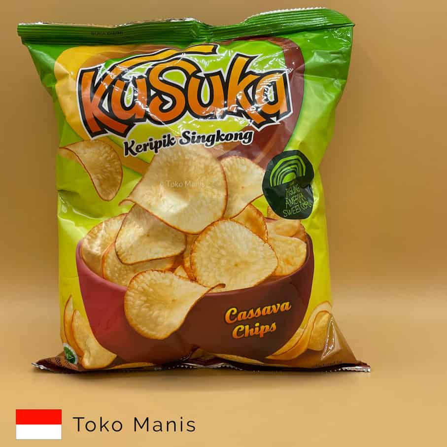 KUSUKA Keripik Singkong Jagung (180 g)
