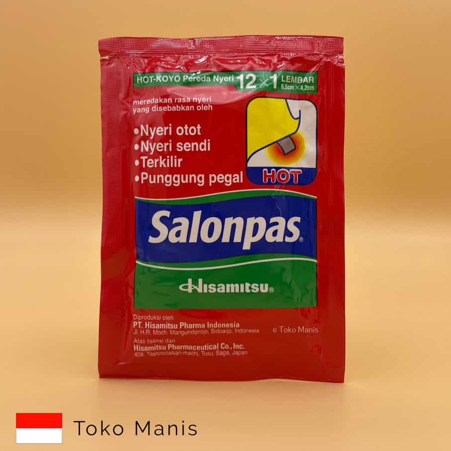 [TM00228] SALONPAS Extra Heat Plaster Red (12 sheets)