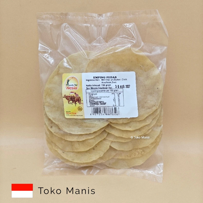 NESIA Emping Pedas Mentah(150 g)