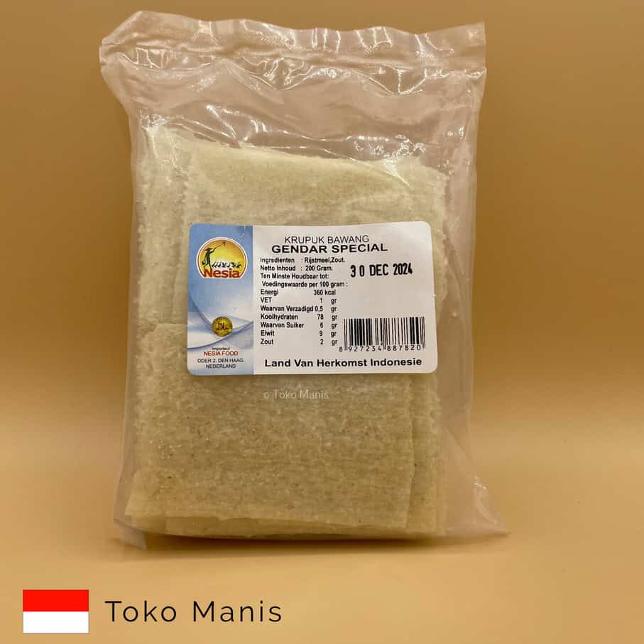 NESIA Krupuk Gendar Spesial Mentah (200 g)