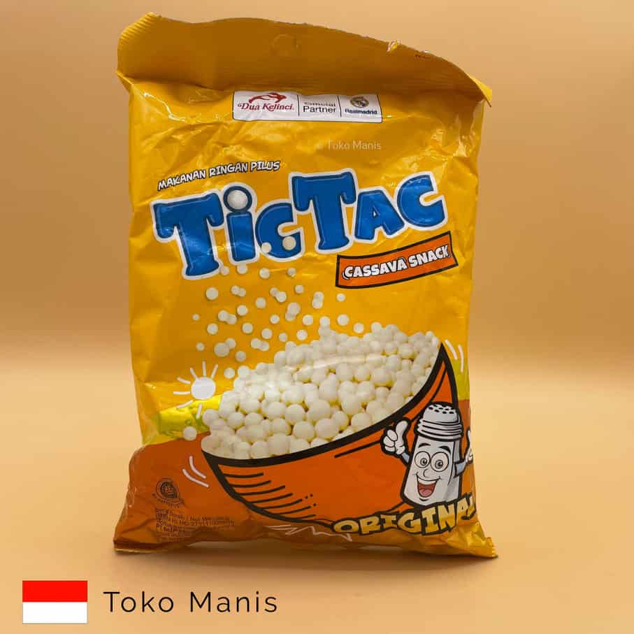 [TM00278] DUA KELINCI TIC TAC Natural (80 g)