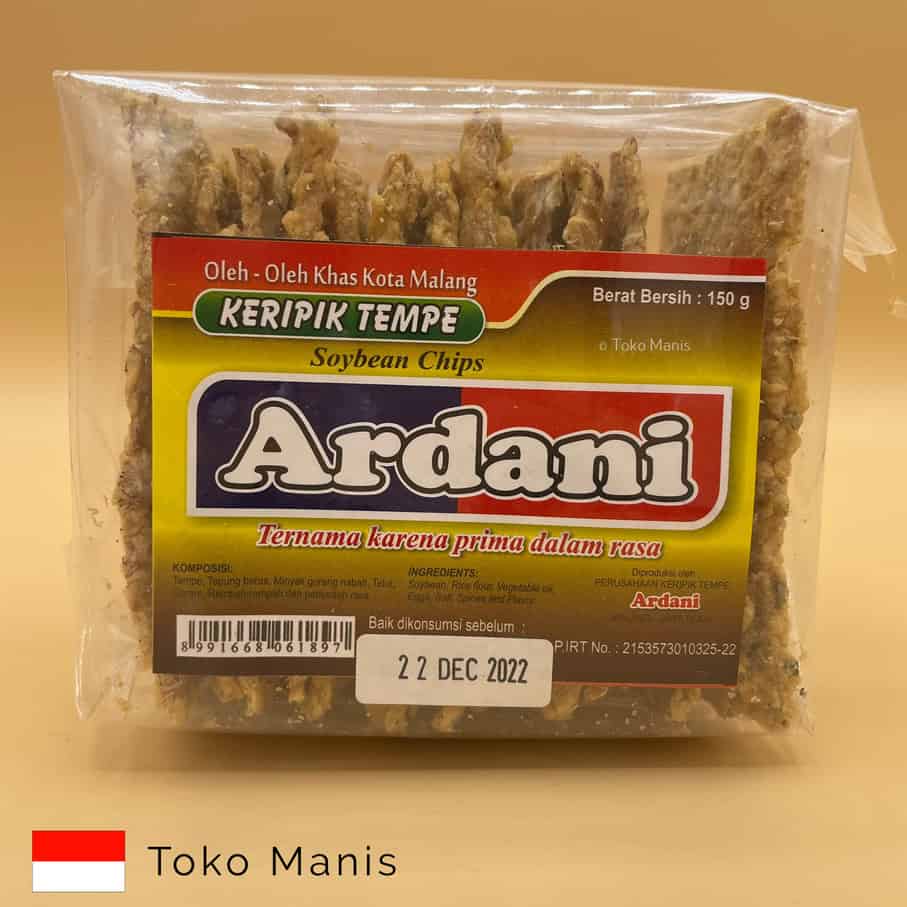 [TM00315] ARDANI Keripik Tempe (150 g)
