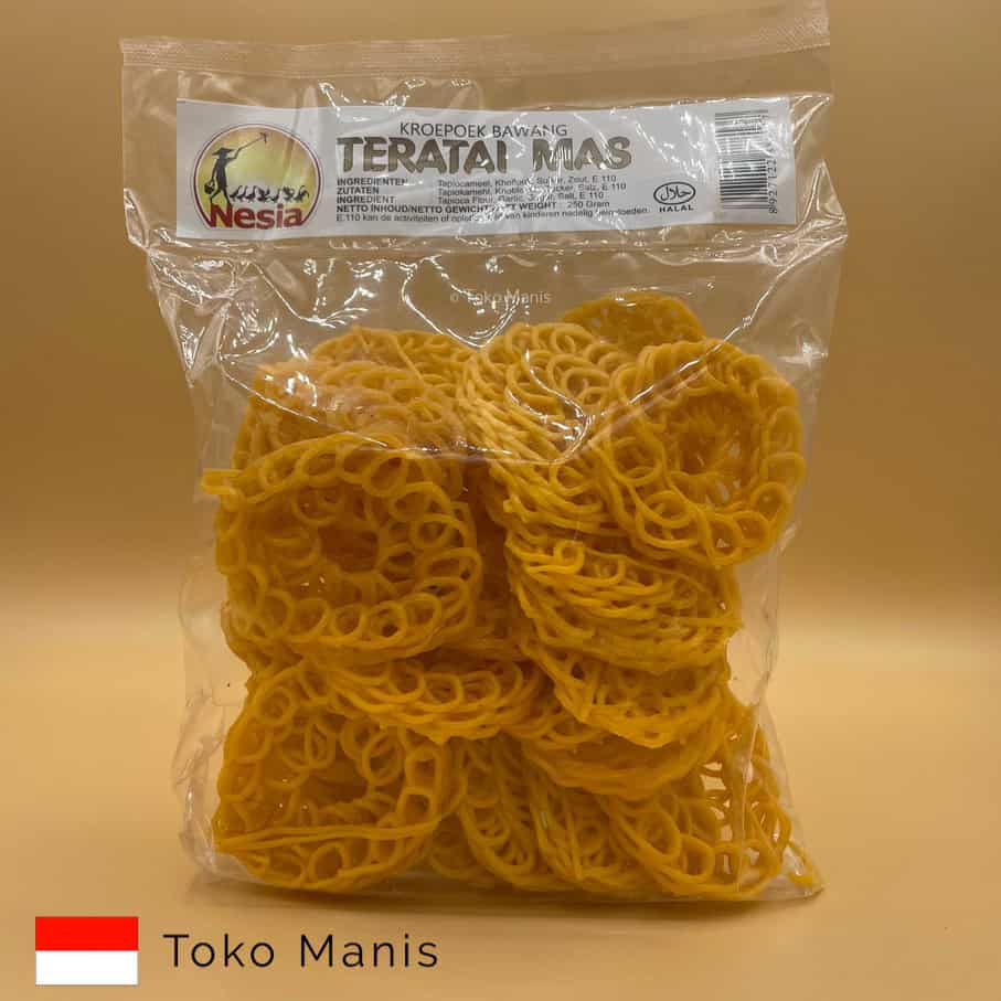 NESIA Krupuk Teratai Mas Mentah (250 g)
