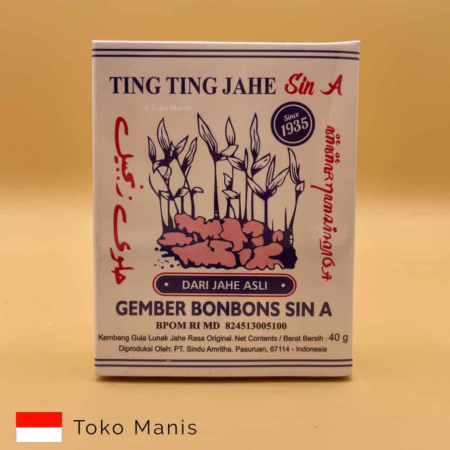 TING TING SIN A Permen Jahe (40 g)