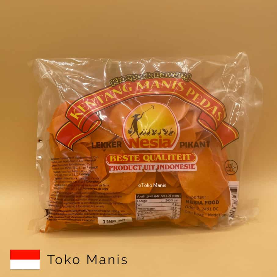 NESIA Krupuk Kentang Manis Pedas Mentah (200 g)