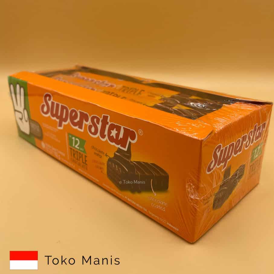 SUPERSTAR Tripel Coklat ( 20 pcs x 12.5 g)