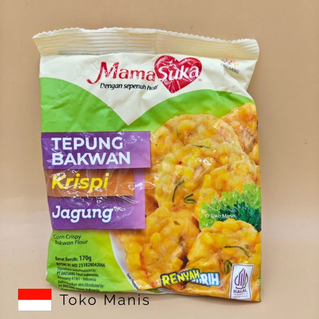 [TM02061] MAMASUKA Tepung Bakwan Krispi Jagung (170 g)