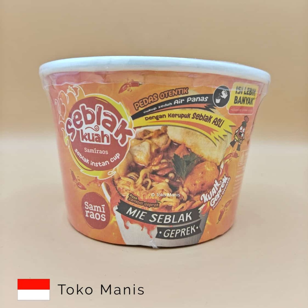 [TM02079] SAMI RAOS Mi Seblak Geprek (135 g)